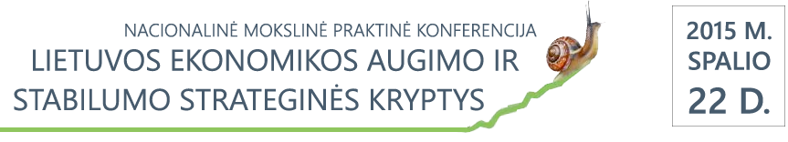 Lietuvos ekonomikos augimo ir stabilumo strateginės kryptys Logo